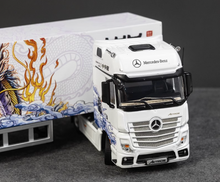 Load image into Gallery viewer, 1:64 VW Beetle T1 Van Actros Truck Dragon Figure Model Diecast Metal Car New Collection