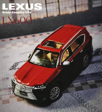 Load image into Gallery viewer, GCD 1:64 Red LX600 SUV Off Road Vehicle Model Diecast Metal Car Box