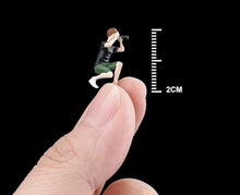Load image into Gallery viewer, 1:64 Painted Figure Mini Model Miniature Resin Diorama Camera Man Photographer