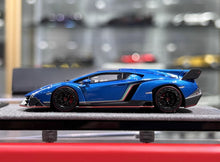 Load image into Gallery viewer, DMH 1:64 Blue Veneno Super Racing Sports Model Diecast Resin Car New Collection