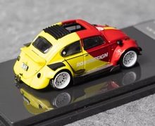Load image into Gallery viewer, INSPIRE 1:64 Red Yellow VW RWB Beetle Sports Model Diecast Metal Car New Collection