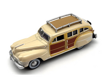 Load image into Gallery viewer, 1:87 Beige Chrysler T&C Woody Wagon Sports Classic Model Diecast Metal Car New Collection