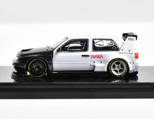 Load image into Gallery viewer, RM 1:64 White VW Golf Widebody Hatchback Sports Model Diecast Metal Car New Collection