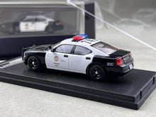 Load image into Gallery viewer, Rollin 1:64 2008 LAPD Charger Police Muscle Model Diecast Metal Car New Collection