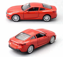 Load image into Gallery viewer, CCA 1:38 BMW M850i Coupe Racing Sports Model Toy Diecast Metal Car BN