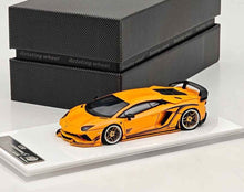 Load image into Gallery viewer, RW 1:64 Yellow Aventador S Racing Sports Model Diecast Metal Car New Collection