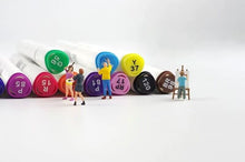 Load image into Gallery viewer, 1:64 Painted Figure Model Miniature Resin Diorama Sand Artists Painters Art Set