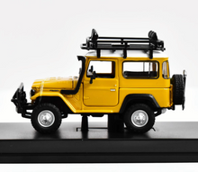 Load image into Gallery viewer, HF 1:64 Yellow Land Cruiser FJ40 SUV Sports Model Toy Diecast Metal Car BN