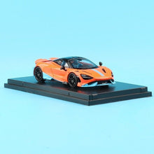 Load image into Gallery viewer, Masdi 1:64 Orange 765LT Racing Sports Model Diecast Metal Car New Collection
