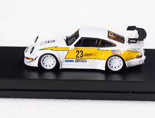Load image into Gallery viewer, WU 1:64 White RWB 964 #23 Classic Racing Sports Model Diecast Metal Car New Collection