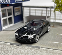 Load image into Gallery viewer, SH 1:64 Black SLR Mclaren Coupe Racing Sports Model Diecast Metal Car BN