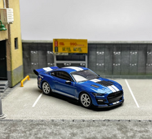 Load image into Gallery viewer, MINIGT 1:64 Blue Shelby GT500 Dragon Sports Model Diecast Metal Car #568