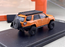 Load image into Gallery viewer, GCD 1:64 Orange 4 Runner TRD Pro N280 Camper Sport Model Diecast Metal Car New Collection
