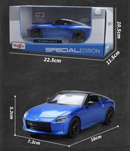 Load image into Gallery viewer, Maisto 1:24 Blue 2023 Nissan Z Racing Sports Model Toy Diecast Metal Car BN