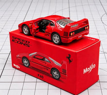Load image into Gallery viewer, Maisto 1:64 Red F40 Speed Sports Open Model Diecast Metal Car New Collection