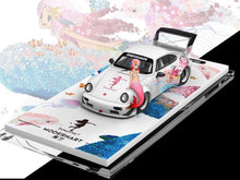 Load image into Gallery viewer, 1:64 T1 Van RWB 964 Dorothy Flatbed Trailer Figure Model Diecast Metal Car New Collection