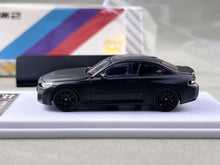 Load image into Gallery viewer, Howie 1:64 Matte Black M2 G87 Coupe Widebody Sport Model Diecast Metal Car New Collection