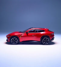 Load image into Gallery viewer, Bburago 1:64 Red FUV Purosangue Sports Model Diecast Metal Car New Collection