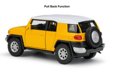 Load image into Gallery viewer, WELLY 1:36 Yellow Land Cruiser FJ SUV Sports Model Diecast Toy Metal Car BN