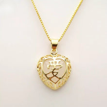 Load image into Gallery viewer, Nature Jade Love Pendant Necklace Gift Jewelry charm Blessing Adore Jewelry l