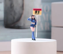 Load image into Gallery viewer, 1:64 Painted Figure Model Miniature Resin Diorama Signboard Model Lady Sand Hot