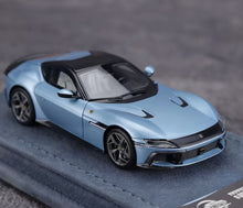 Load image into Gallery viewer, Zadie 1:64 Ice Blue 12 Cilindri Racing Sports Model Diecast Resin Car New Collection