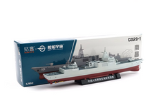 Load image into Gallery viewer, 1:850 Military PLA 055 #101 Guided Missile Destroyed Ship Model Diecast Metal