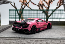 Load image into Gallery viewer, Fuelme 1:64 Pink Mansory F8XX Super Racing Sports Model Diecast Resin Car New