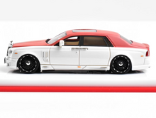 Load image into Gallery viewer, Scalemini 1:64 Red White Phantom Luxury Sedan Model Diecast Resin Car New Collection