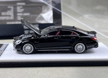 Load image into Gallery viewer, Mortal 1:64 Black CLS63 4matic Sedan Sports Model Diecast Metal Car New Collection