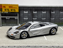 Load image into Gallery viewer, MINIGT 1:64 Silver F1 Super Racing Sports Model Diecast Metal Car #555 New