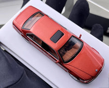 Load image into Gallery viewer, DCM 1:64 Red 1998-01 E38 L7 728il Luxury Sedan Model Diecast Metal Car New Collection