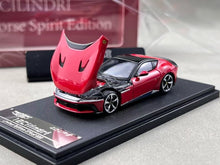 Load image into Gallery viewer, PK 1:64 Red 12 Cilindri Coupe Sports Model Diecast Metal Car New Collection