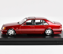 Load image into Gallery viewer, SW 1:64 Red S600 W140 VIP Sedan Sports Model Diecast Metal Car New