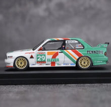 Load image into Gallery viewer, Moke 1:64 1992 Green M3 E30 MK1 #29 DTM Sports Model Diecast Metal Car New Collection