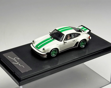 Load image into Gallery viewer, HF 1:64 White Singer 930 Turbo Study Classic Sport Model Diecast Metal Car New