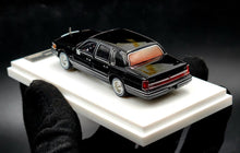 Load image into Gallery viewer, MK 1:64 Black HEC Lincoln Town Car Luxury Sedan Model Diecast Metal Car New Collection