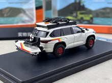 Load image into Gallery viewer, GCD 1:64 White Sequoia XK80 ORV Motorboat Bike Model Diecast Metal Car New Collection