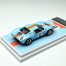 Load image into Gallery viewer, FY 1:64 Blue Gulf 1968 GT40 MK1 #6 Racing Sports Model Diecast Metal Car New Collection