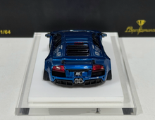 Load image into Gallery viewer, Onemodel 1:64 Plating Blue LP670-4 Murcielago LB Model Diecast Resin Car New Collection