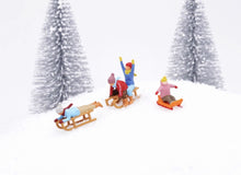 Load image into Gallery viewer, 1:64 Painted Figure Model Miniature Resin Diorama Sand Santa Christmas Kids Toy
