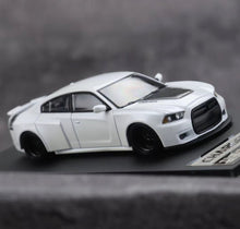 Load image into Gallery viewer, PSC 1:64 White Charger Muscle Sports Model Diecast Metal Car New Collection