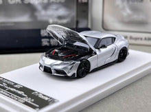 Load image into Gallery viewer, Model1 1:64 JDM Silver GR Supra A90 MK5 Sports Model Diecast Metal Car New Collection