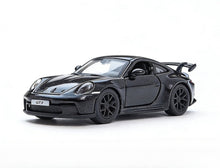 Load image into Gallery viewer, Bburago 1:64 Black 911 GT3 Sports Model Diecast Metal Car New Collection