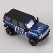 Load image into Gallery viewer, Shadow 1:64 Blue Bronco 4 Door ORV SUV Sports Model Diecast Metal Car New Collection