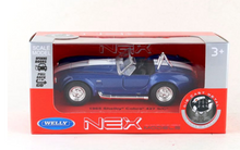 Load image into Gallery viewer, WELLY 1:36 Blue 1965 Shelby Cobra 427 SC Sport Model Diecast Toy Metal Car BN