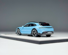 Load image into Gallery viewer, AF 1:64 Blue Taycan Turbo Cross Turismo Sports Model Diecast Metal Car New Collection