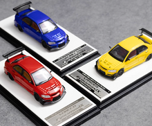 Load image into Gallery viewer, TM 1:64 JDM Lancer Evolution EVO 9 Figure Sports Model Diecast Metal Car New Collection