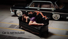 Load image into Gallery viewer, 1:64 Painted Figure Miniature Mini Resin Model Diorama Lady Sexy Laying Sofa Set