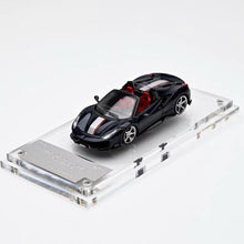 Load image into Gallery viewer, TPC 1:64 Navy Blue Novitec 488 Convertible Sports Model Diecast Metal Car New Collection